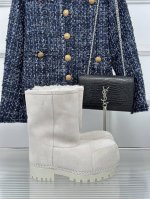厂价短靴 中靴500 高靴 BALENCIAGA 巴黎世家情侣款滑雪系列 skiwear阿拉斯加雪地靴 完美复刻 设计师推出探索时尚界对于原创与挪用的概念、以全