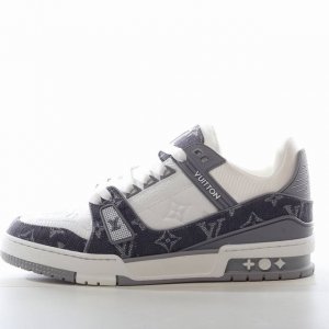 橙子出厂价p louis Vuitton 路易威登 Lv Trainer 情侣款运动鞋板鞋 休闲复古篮球鞋 从复古篮球鞋汲取灵感 打造备受青睐的 Lv Trai