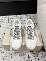 女款 代购级 ｜Golden Goose Deluxe Brand2.0 25 最新款 休闲 脏脏鞋 珍珠扣饰 银格星银尾 Ggdb Brand2.0 经典情侣