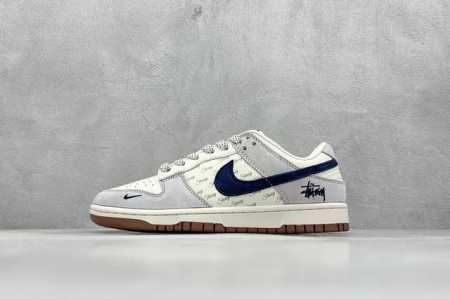 400 現貨 终端放店 Xc版 Nk Sb Dunk Low 斯图西联名 蓝勾生胶 周年高端定制 低帮休闲板鞋 #定制鞋盒 大厂纯原品质出货 超高清洁度 皮料切 - 点击图像关闭