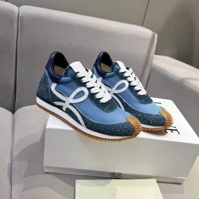 高版本LOEWE 罗意威2024新款内增高德训鞋！上脚超级轻便、舒适，6cm 内增高更是小个子的福音！原版1:1顶级复刻！品质欢迎看实物对比！供高端代购首选鞋面