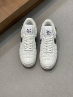 Louis Vuitton-AIR 路易威登 联名款 -高端品质 原单 -鞋面：意大利进口羊皮 品牌图腾PVC、鞋舌品牌布标 -内里：高弹力布匹 -大底：原版T