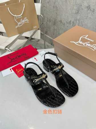 胶底 真皮底 顶级版本 独家定制代购级⑤个颜色供选择。重磅推出 Christian Louboutin CL 标识设计 红底鞋最新走秀款 简称CL 红底鞋 T台 - 点击图像关闭