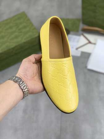 工厂价 实价 水染牛里 古驰懒人套脚皮鞋爆款精选 古奇gucci 官网最新款古奇懒人皮鞋，爆款版型简洁大气，潮男专属.独有的官网最新品牌原版双g压花素元素古奇原 - 点击图像关闭