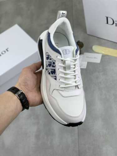 工厂p价p 实价 Dior 2025迪奥原版系带低帮男鞋 经典款休闲鞋本款是官方主打经典款，1:1质量，原厂名师制作，采用优质牛皮配原版材料舒适透气网布內里猪皮