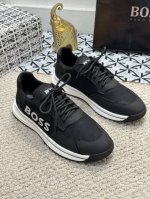 出厂价 实价 男士精品 Boss 运动男鞋，本款是官方主打经典款，1:1质量，原厂名师制作，采用进口布料舒适透气网布内里。完美楦型，大方时尚的设计，吸引了众多消