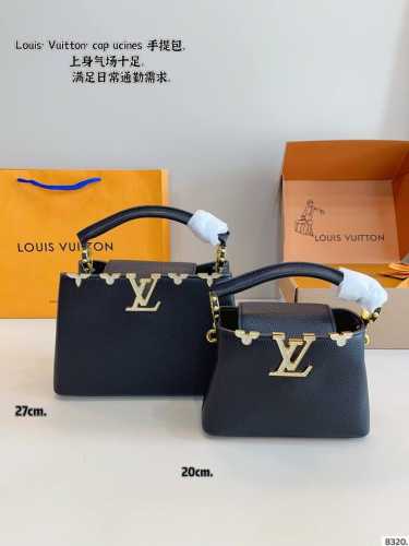 配折叠盒. Lv Capucines Bb 手提包 今年最多明星街拍的Lv包包你能想到哪些款式呢？恐怕大多女性都会把目光锁定到柔软的荔枝纹Taurillon系列