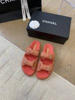 发泡大底版本 Chanel 24新款羊毛魔术贴凉鞋系列 秋冬羊毛系列版本 高版本 内里全羊毛 Size:35-39 其他码数定做