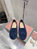出厂 Loro Piana* Lp诺悠翩雅新款流苏豆豆鞋一脚蹬乐福鞋 简约时尚 脚感超级舒适 一天可以暴走两万步的鞋子 超级百搭款！ 鞋面采用独特针织面料制作工
