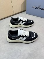 Hogan 霍根 -高端品质 原单休闲运动鞋 -鞋面：纳帕小牛皮、反绒小牛皮、品牌帆布、鞋身车缝H图腾 -内里：品牌帆布，垫脚；压印3D品牌包棉帆布 -大底：原