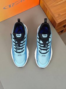 Dior迪奥 码数 男39-45 45订做 Dior迪奥 2024新品 专柜最新爆款Chrono系列厚底网面拼色跑鞋老爹鞋休闲运动鞋系列 原版购入开发做货这Di