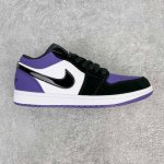 超强福利160 #Ry超级性价比 Air Jordan Aj1 Low 低帮 黑紫脚趾 553558-125 全新流水线出品 Dt版本唯一平替选择 市场第二梯队