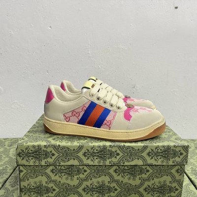橙子出厂价p 跑量主推款 Gucci 古驰小脏鞋系列 经典原型复古百搭做旧老爹板鞋 复古学院风 怀旧版 原装意大利进口 全套包装 广东代工出品 原档原标原盒 随