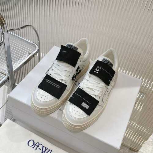 off-White2025年早春新款， Off-White是这几年流行的时尚潮流， 原数据打造的一双见一眼就想拥有的美鞋 鞋面:头层牛皮 内里:牛皮 大底:橡胶