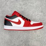 超强福利160 #Ry超级性价比 Air Jordan Aj1 Low 低帮 红白黑553558-163 全新流水线出品 Dt版本唯一平替选择 市场第二梯队最强