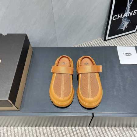 出厂:女 男 独家顶级版本 Ugg~25Vs春夏爆款松糕厚底凉鞋系列 松糕厚底半拖 主打一个随心索性 简单大方不失优雅 夏天的专属浪漫！！ 面料:原版定制牛皮透 - 点击图像关闭