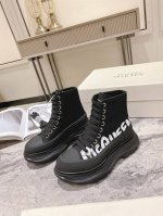 工厂价 工厂直销 Mc Queen 麦昆新款情侣鞋！ Ss春款首发 鞋面采用定制原版帆布。3D打印麦昆字母logo 内里垫脚采用牛皮 大底采用原版开模抽真空大底