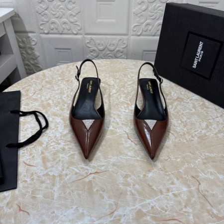 Ysl.顶级版本.高品质. 配置全套包装 2025新款 官网同步 1:1开模 细跟凉鞋 鞋面 漆皮 内里 羊皮 跟高: 3.5Cm 大底 A级原版真皮大底 码数 - 点击图像关闭