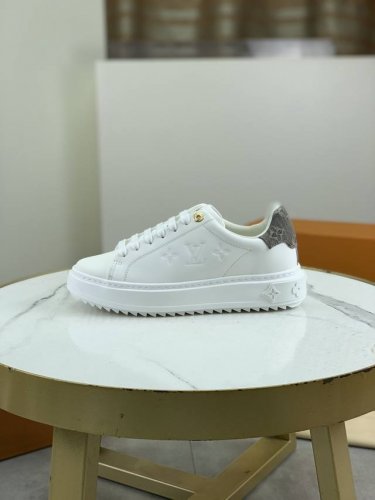 工厂p价p 实价 顶级版本 Louis Vui Tton Ss25 New Arrival～情侣款 L家经典厚底运动鞋2025秋冬新版面 本款Time Out