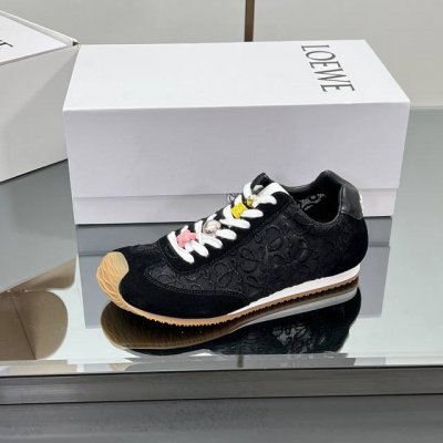 5.1福利价 装扣款 升级正确版本爆款 Loewe2025要意威 Ballet Runner 系列芭蕾运动鞋！！罗意威 Ballet Runner升级 2.0宽