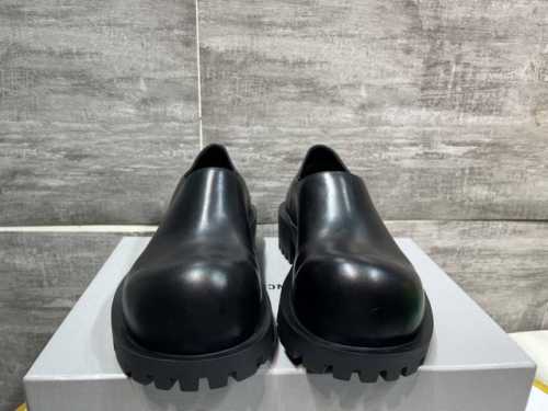 2053BALENCIAGA巴黎世家新品HUMMER德比鞋，轻度不对称圆头鞋，购入原版爆拆，一比一开发，大底一比一开模，面料进口牛皮革，里牛皮，垫脚牛皮，大底原