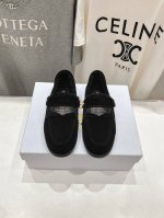高版本出厂 单鞋 Dior*迪奥D家24ss秋冬新款毛毛乐福鞋～顶级品质 购入原版，精心打造、只为复刻原版一致、版型超正。各大明星网红纷纷种草的一款美鞋、上脚舒