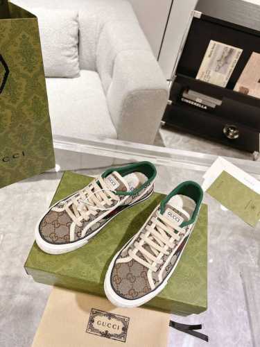 橙子出厂价p gucci 古驰 1977系列 经典低帮帆布鞋 休闲鞋板鞋 情侣款 码数 35-45