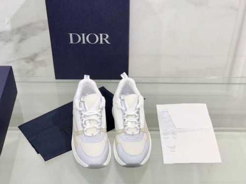 情侣款、Dior 迪奥 官网最新发布1:1刻复鞋身采用透气布羊京皮面拼接，羊皮鞋垫 ，完美造型顶级品质TR发泡大底超轻耐磨， Size：女35-40男39-46