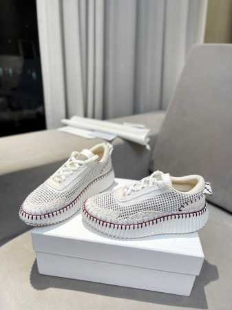 2054春夏chloe 克洛伊Nama sneaker彩虹系列运动鞋、容祖儿和孙怡宋茜明星同款、原材料是可再生物料制作、全手工缝马克线、肉眼可见皆是手工制造、环 - 点击图像关闭