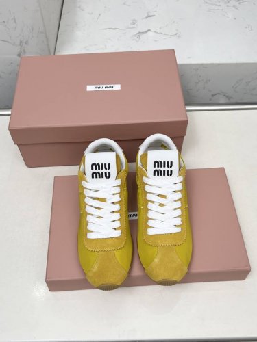 miu Mu新款德训鞋进口牛皮面，软糯绵羊皮内里♀超软超百搭生胶组合大底防滑耐磨的同时也不累脚多个颜色可选择每个颜色搭配起来都是绝绝子 标准码：35-40 41