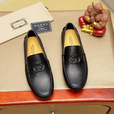 工厂价 Gucci 古驰热卖款潮流男士休闲套脚鞋官网原版1:1开模原单品质，做工精细时尚百搭，完美楦型，上脚舒适潮男型男推崇款，头层进口牛皮优质猪皮内里，橡胶耐
