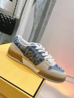 女款 男款 芬迪最新顶级别爆款X情侣鞋 首款运动鞋Fendi Match篮球运动鞋，最新元素注入加Ff复古的设计，超经典百搭系列 鞋面采用牛皮和牛猄拼接组合 侧