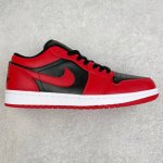 超强福利160 #Ry超级性价比 Air Jordan Aj1 Low 低帮 反转黑红 553560-606 原楦原纸板开发 完美鞋型 全新流水线出品 市场最强