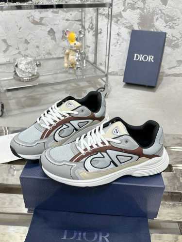 冲量价: Dior 迪奥最新配色B30系列 反光 老爹运动鞋 原版9000购入开发 做货 全新B30运动鞋 顺应复古市场的趋势的 Dad Shoes风格鞋款鞋舌
