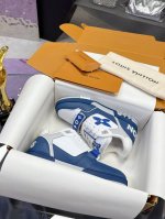 工厂p价p 顶级版本L V新款魔术贴 情侣款 男鞋 lv 路易威登L家 Trainer 25开春 新款 休闲 运动鞋 滑板鞋 lv Trainer 运动鞋的灵感