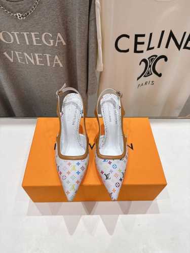 高版本出厂 Louis Vuitton Ss25 New Arrival Lv驴牌春夏系列新款高跟鞋单鞋 简约精致，高级感满满，尽显优雅气质～上脚超好看，拉满了
