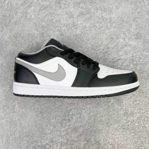 超强福利160 #Ry超级性价比 Air Jordan Aj1 Low 低帮 黑白灰影子 553558-040 全新流水线出品 Dt版本唯一平替选择 市场第二梯