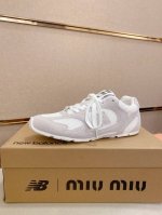 工厂P价 ！！缪缪Miumiu 2025Vs春夏新款休闲鞋系列 专柜主打最新款 休闲鞋硬货上新 代购级别！高级感十足！国内外博主刷爆的一款，复古又时髦 上脚美炸