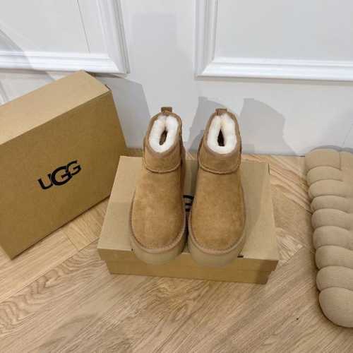 Ugg周冬雨mini升级厚底小短靴 百分百皮毛一体。防滑大底 尺码：35-40 标准码