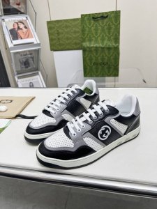 橙子出厂价p gucci 古驰新款小白鞋 低帮休闲鞋运动鞋 情侣款 码数 女35-40