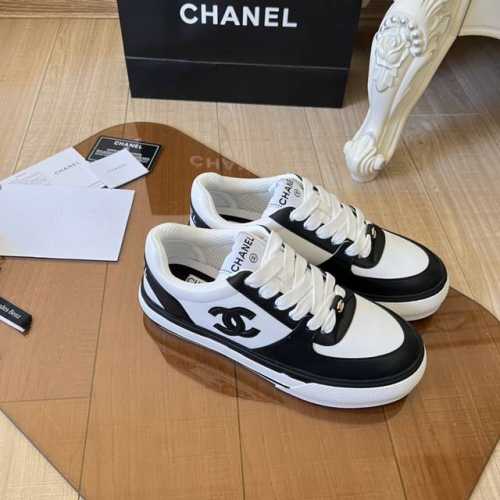 CHANEL 香奈儿2024顶级专柜 早春新款 官网上新 独家首发 香奈儿 早春顶级休闲板鞋 小红书种草 时尚博主推荐 明星同款 原鞋开模 代购版本 进