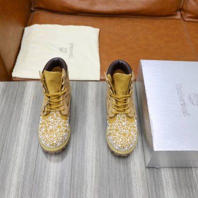 出厂价； Timberland 添柏岚 大黄靴 及踝靴 短靴 爆款热卖 一双鞋子两种穿搭时尚铆钉装饰 面料 原版定制进口头层牛皮 内里 原版定制皮里 网里 大底