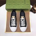 工厂批 Gucci 古奇 官网1:1运动男鞋火爆上市，采用原版布料+水染羊皮内里，再加官网原版1:1舒适大底。时尚百搭，着脚超舒适、透气。标准鞋码38 45 4