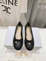 高版本出厂380 Dio*D家2025Ss春夏新款仙女风平底玛丽珍单鞋 1:1原版复刻 市面上最高版本 各路时尚博主刷爆小红书！超时髦又充满高级感的单品！轻松打