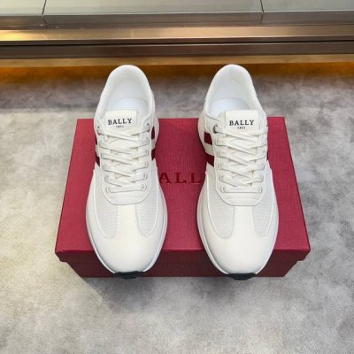 bally -Size： 38-44 45定做 Bally 巴利 春夏休闲鞋 百搭现代风格！ 多种配色～ 均花血本购入原版1:1精准复刻、细节 配以Vibram
