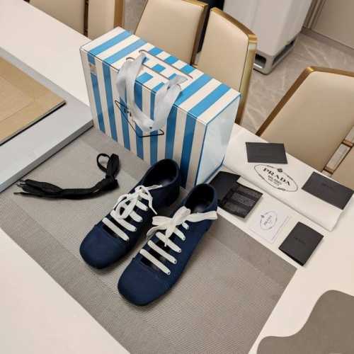校园风玛丽珍绑带单鞋系列 顶级包装配套最高版本 PRADA 2025s普拉达春夏新品， 顶级版本 实力来袭！校园风时尚普拉达公主糖果风绑带单鞋，少女必备 每色鞋