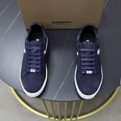 牛里 Burberry巴宝莉 经典低帮滑板套脚鞋｜进口牛皮搭配经典格纹布料｜舒适透气内里｜原版大底｜做工精细穿着舒适 Size：38-44 45定做