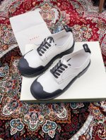 高版本出厂 MARNI 玛尼 2024ss新款 厚底系带贝壳头小皮鞋大头鞋休闲运动鞋 顶级版本原版购入开发做货 极简主义厚底乐福鞋，时髦精品绝对不能错过的必入款