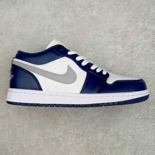 超强福利160 #Ry超级性价比 Air Jordan Aj1 Low 低帮 蓝白 553558-141 全新流水线出品 Dt版本唯一平替选择 市场第二梯队最强