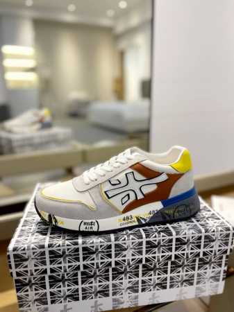 价格： 普瑞米亚达 Premiata Lander Trainers 兰诺系列米字低帮复古百搭 休闲训练运动鞋 premiata是意大利品牌。PREMIATA依 - 点击图像关闭
